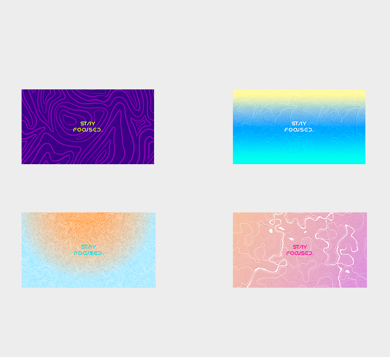 MOTIVATIONAL STAY FOCUSED WALLPAPER PACK
