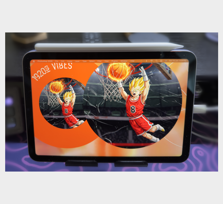 RETRO & FUN DRAGONBALL BASKETBALL WALLPAPER PACK