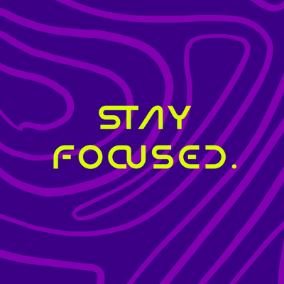 MOTIVATIONAL STAY FOCUSED WALLPAPER PACK