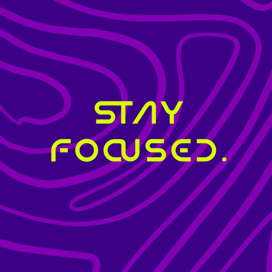 MOTIVATIONAL STAY FOCUSED WALLPAPER PACK